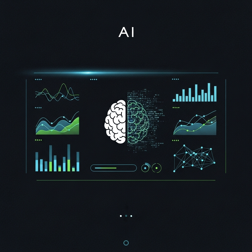 AI Dashboard Illustration